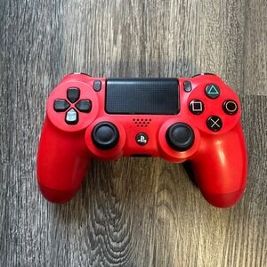 UNTESTED Sony DualShock 4 Wireless Controller PS4 Red CUHZCT2U PS4 Gamepad